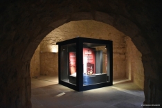 Parte de la exposición ubicada en el Castillo de Haza