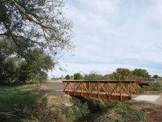 Senda Verde a su paso desde desde Valencia de don Juan hasta Castrofuerte