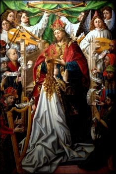 La Coronación de la Virgen María, de Fernando Gallego