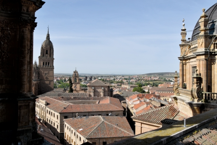 Vista de Salamanca desde las alturas