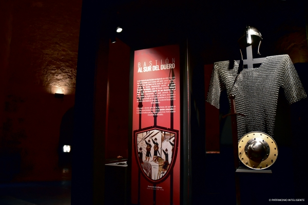 Parte de la exposición ubicada en el Castillo de Haza