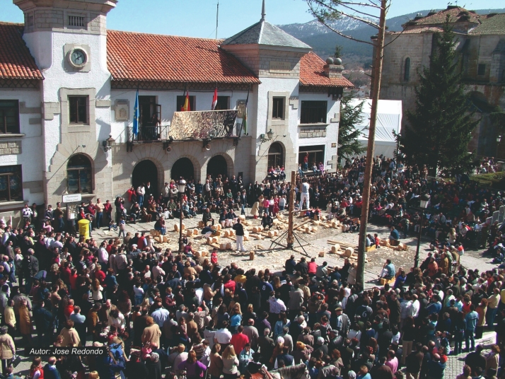 Fiesta de los Gabarreros en El Espinar, por José Redondo Olalla