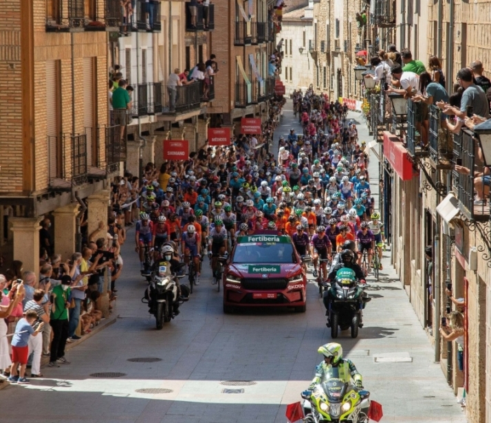 El paso de La Vuelta Ciclista por Soria 