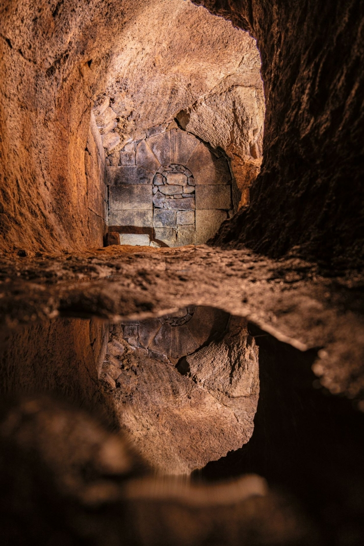 En la actualidad el entramado de galerías es un patrimonio subterráneo