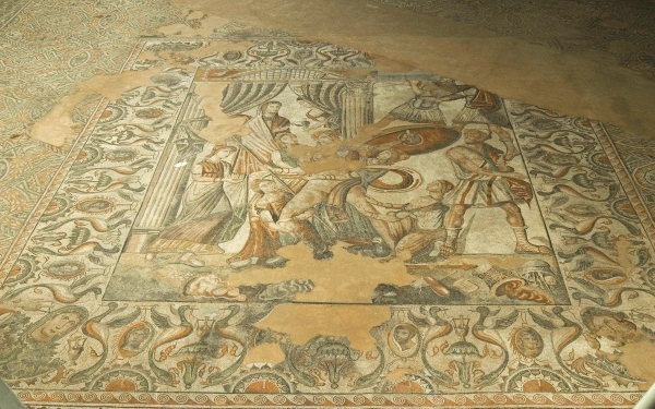 Mosaicos de la Villa Romana La Olmeda, Palencia