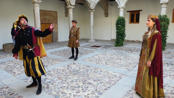 Representación teatral durante las Medievales en Ávila