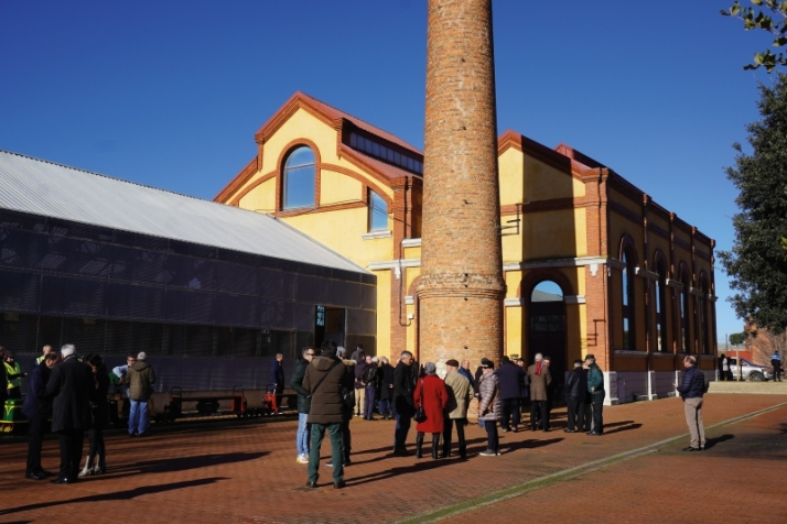 Museo del Ferrocarril en ‘La Briquetera’, Venta de Baños.